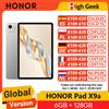 Honor Versione globale HONOR Pad X9a Tablet Snapdragon 685 4G 11.5inches 120Hz 2.5K HONOR Fullview Display 8300mAh Batteria 8MP Fotocamera posteriore - Gray