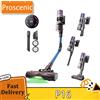Proscenic Aspirapolvere senza fili Proscenic P16, aspirazione 45 kPa, autonomia 55 minuti, 180 ° Bacchetta pieghevole, spazzola per pavimenti groviglio, 62 dB - P16