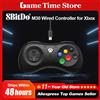 8Bitdo Gamepad controller da gioco cablato 8BitDo M30 per Xbox One Series XS e PC Windows con layout a 6 pulsanti Xbox con licenza ufficiale - M30 Wired
