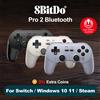 8Bitdo Gamepad wireless con controller di gioco Bluetooth 8Bitdo Pro2 per Nintendo Switch, PC, MacOS, Android, Steam, Raspberry Pi - Gary