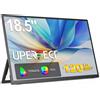 UPERFECT 18.5 "Monitor portatile IPS PS5 XBOX 1080P 120Hz Display IPS da gioco per laptop Doppio USB C HDMI Computer Estendi lo schermo - 18.5 1080P 120Hz