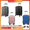 KONO Valigia Trolley per bagagliaio rigido KONO con 4 rotoli, valigia leggera in ABS rispetto al bagaglio a mano, robusta custodia per cabina da viaggio - Grigio