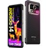 Ulefone Armor 25T 4G Thermal Imaging Rugged Phone 33W 50MP + 64MP NFC Smartphone impermeabile Android 14 ROM 256GB cellulare -