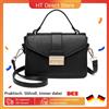 Miss Lulu borsa da donna piccola borsa elegante con manico borsa a tracolla in pelle elegante borsa a tracolla per Allt - Black