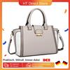 Miss Lulu Borsa da DONNA: borsa a tracolla e borsa a tracolla retrò in pelle PU, shopper per lavoro/shopping/feste - Black