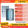 OnePlus Versione globale OnePlus Pad Lite Tablet da 11 pollici con display Eye Care a 90 Hz, batteria super capiente da 9340 mAh, MediaTek Helio G100 e trasmissione cross-screen. - Aero Blue