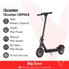iScooter Scooter i10/I10pro/i10max Scooter elettrico 15Ah 650W Scooter da 10 pollici Pieghevole Kick Scooter 40KM/H eScooter elettrico con APP - i10