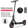 iScooter Scooter elettrico 10Ah 500W motore massimo doppio assorbimento degli urti Scooter per adulti 35 KM/H 10 pollici pneumatico a nido d'ape 40km gamma con APP -