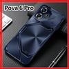 CHOTOG Nuovo telefono cellulare Pova 6 Pro di fascia alta 5G Dual SIM cellulare 8000mAh Versione globale Android 14 Telefono cellulare Smartphone Face sbloccato - Sliver 16GB 512GB