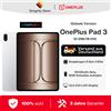 OnePlus Pad 3 Versione Globale Tablet Snapdragon 8 Elite 13.2" 144Hz Display 3.4K Risoluzione 8 Altoparlanti Wi-Fi 7 Android 15 - Argento satinato