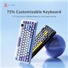 AJAZZ AK820MAX Tastiera meccanica da gioco Wireless Bluetooth Tutte le tasti Hot Swap Tastiera con senso ambientale Gaming Office - Flying Fish Switch