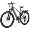 PURE UNICORN U6 Bici elettrica per adulti Bicicletta da strada elettrica 48V 14Ah Fatbike E-bike 29 pollici Mountain Ebike Gamma 40-70 km - 500W 14Ah 35kmh 27.5inches