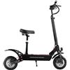 Other Boyueda Q7Pro scooter elettrico da 10 pollici, batteria 19Ah, motore 2*1600W, con sedile, autonomia di crociera: 60-70KM, doppi ammortizzatori -