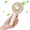 JISULIFE Mini ventilatore portatile USB a vento forte Ventilatore portatile ricaricabile silenzioso per ventole di raffreddamento tascabili piccole per ufficio studentesco - Pocket Fan Brown