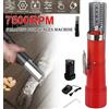 2025 Nuovo 125W7500RMP Portatile Cordless Elettrico Pesce Bilancia Macchina Pesce Scala Raschietto Pesce Rimozione Pulizia Raschietto Strumento di Frutti di Mare - RED-Live wire