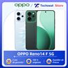 Oppo Versione globale OPPO Reno14 F 5G Smartphone Qualcomm Snapdragon 6 Gen 1 6.57 "120Hz AMOLED Schermo 6000mAh Batteria 50MP Fotocamera principale - Luminous Green