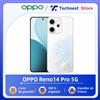 Oppo Versione globale OPPO Reno14 Pro 5G Smartphone MTK Dimensity 8450 Batteria da 6200 mAh Display AMOLED da 6,83 pollici 120 Hz Fotocamera principale da 50 MP - Titanium Grey