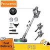 Proscenic Aspirapolvere senza fili Proscenic P13, aspirazione 45Kpa, aspirapolvere con luce verde, display a LED, autonomia massima di 45 minuti, grigio - Grigio chiaro
