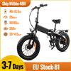 SUNNIGOO Bici elettrica pieghevole B1 20 pollici 48V 12,5Ah 600Wh Bici elettrica per tutti i terreni 7 velocità Biciclette elettriche assistite con potenza Gamma 50-80 km - black