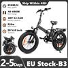 SUNNIGOO B3 Bici elettrica pieghevole 20 pollici Fat Bike 48V12.5Ah Batteria al litio 4.0 ''Pneumatico Mountain Ebike 250W MTB Urban E-Bike per adulti - grey