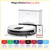 ILIFE A12 Pro Robot aspirapolvere e scopa combinato, navigazione LIDAR, raccolta automatica della polvere, aspirazione 3000 Pa, app/telecomando -