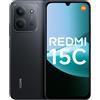 Xiaomi Versione globale Redmi 15C 4G Telefono cellulare 50MP AI Doppia fotocamera 6000mAh 33W Ricarica rapida Cellulare Smartphone Nuovo 2025Nuovo prodotto - 4 128G Black