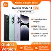 Xiaomi Versione globale Xiaomi Redmi Note 14 5G Smartphone NFC MTK Dimensity 7025-Ultra 108MP Fotocamera 5110mAh Batteria 45W Turbo Ricarica - Coral Green