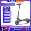 OOTD T10 Scooter elettrico Adulti 900W Potenza di picco 48V13.5Ah Display a LED a grande schermo Scooter elettrico E-Scooter per pneumatici da 11 pollici - yellow black 900W Peak power 48V13.5Ah