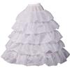 GRACEART 4-Loops Crinolina Sottogonna Nozze Vestito Sottoveste