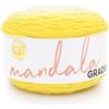 Lion Brand Yarn Mandala Gradient, filato multicolore per lavori a maglia, uncinetto e artigianato, giallo, 1 confezione