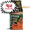 MONGE CANE CROCCHETTA BWILD GRAIN FREE ALL BREEDS ADULT ANATRA E PATATE 12 KG [PREZZO A CONFEZIONE - acquisto min. 4 confezioni]