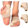 feifanshop Alluce Valgo Correttore, Borsite Correttore Alluce Separatore Borsite per Raddrizzare Protettore Articolare con Gel Incorporato Pad In Silicone, Sollievo dal Dolore Alla Chirurgia Borsite