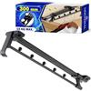MONTERAL Appendiabiti Estraibile per Armadio 300 mm Carico Massimo 15 kg - Barra Appendiabiti Estensibile Realizzato in Acciaio - Garanzia di 10 Anni - MONTERAL