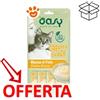 Oasy Cat Snack Creamy Mousse di Pollo - Confezione Da 4×15 Gr - CONFEZIONE RISPARMIO