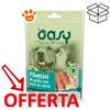 Oasy Dog Snack Filettini di Pollo con Ossi al Calcio - Confezione Da 100 Gr - CONFEZIONE RISPARMIO