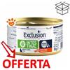 Exclusion Cat Intestinal Adult Maiale e Riso - Lattina Da 85 Gr - CONFEZIONE RISPARMIO