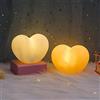 AYAROS 2 pezzi a forma di cuore luce notturna carina portatile calda lampada notturna ricaricabile soft touch lampada comodino luce San Valentino regalo di compleanno per donne ragazze