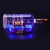 GEAMENT Set di Luci LED per Nave in bottiglia - Kit di illuminazione Compatibile Con LEGO Ideas Ship in a Bottle 21313 92177 (Modello di mattoncini non incluso)