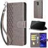 TOMYOU Cover per Huawei Mate 20 lite/Maimang 7 Custodia, con [Slot per Schede] [Kickstand] Premium Portafoglio Custodia compatibile Huawei Mate 20 lite/Maimang 7 Grigio