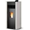 Palazzetti Stufa a Pellet ad Aria Palazzetti Ecofire Bianca Lux 12 Kw - Vari Colori