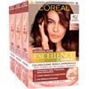 L'Oreal Paris L'Oréal Paris Tinta Permanente Excellence Creme Universal Nude 4U Castano Universale Colorazione Triplo Trattamento Copre 100% dei Capelli Bianchi Senza Ammoniaca - 3 Tinte