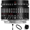 TTArtisan 35 mm F0.95 APS-C Frame Lens Grande apertura grandangolare manuale per Canon EOS R RF Mount fotocamere senza specchio R RP R3 R5 R6 R7 R10