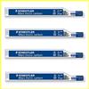 Staedtler, Mars micro carbon 250, mine di ricarica HB per portamine, spessore 1,3 mm, 4 tubetti per confezione, 6 mine per tubo, 24 mine in tutto