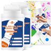 CIANBIFN 2pcs Rullo per Vernice Bianca, Vernice Bianca Muro Interno 2 in 1, Portatile Rullo per Pittura, Wall Repair Roller Paint, Colore Bianco per Riparare Graffiti, Macchie, Graffi