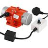 MXBAOHENG Motore a vibrazione elettrico da 100 W 3000 RPM con velocità regolabile Motore vibrante in lega di alluminio per distributori di mangime/filtro vibrazione/edificio/mineraria/metallurgia