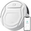 LEFANT Robot Aspirapolvere Forte Aspirazione,WiFi/App/Alexa,Programmabile,Silenzioso Ultrasottile Aspirapolvere Robot,Pulizia a Zig-zag,Ideale per Peli di Animali,Moquette e Pavimento Duro, M210