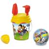Mondo Toys Paw Patrol Bucket Set, Set Mare Renew Toys con Secchiello, Paletta, Rastrello, Setaccio, Formina, Annaffiatoio Inclusi, 28243