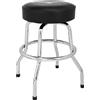 Fender Sgabello Custom Shop Chevron Logo Barstool, Black/Chrome, 24" (cm 60)