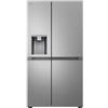 LG GSLE81PYBC Frigorifero Side-by-Side, Classe C, 628L, Wi-Fi, Dispenser senza allaccio, Total No Frost, Prime Silver
