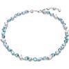 Swarovski Collana GEMA BLU TAGLIO MISTO Donna Swarovski
